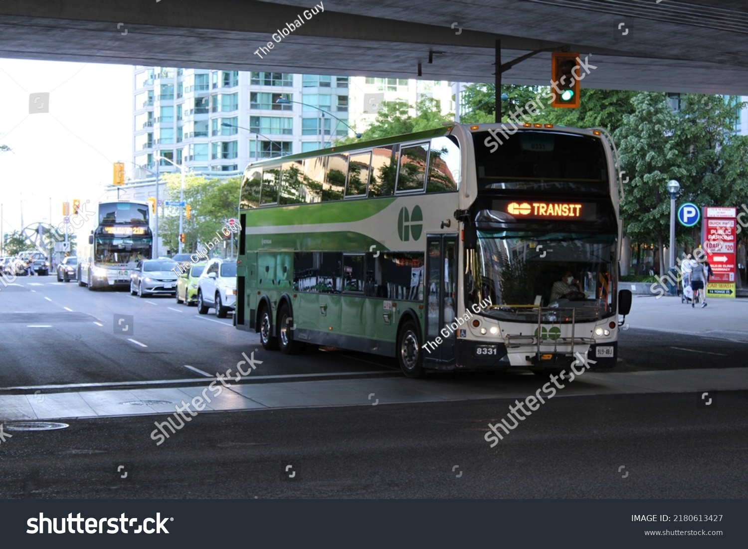 Toronto Canada May 282021 Go Bus Stock Photo 2180613427 Shutterstock   Stock Photo Toronto Canada May Go Bus At Toronto Bus Terminal In Toronto Go Transit Is The 2180613427 