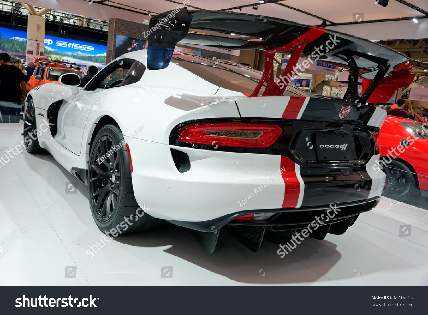 Torontofebruary 25 17 Canadian International Autoshow Stock Photo Edit Now