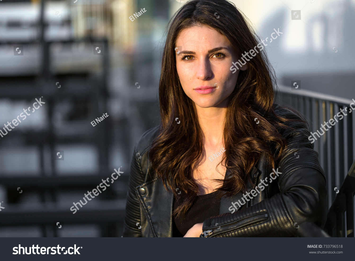 Tough Rebel Type Female Juvenile Black Stock Photo 733796518 - Shutterstock