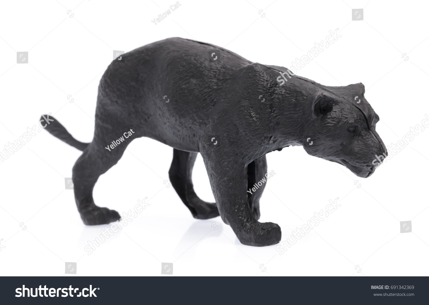 black tiger toy