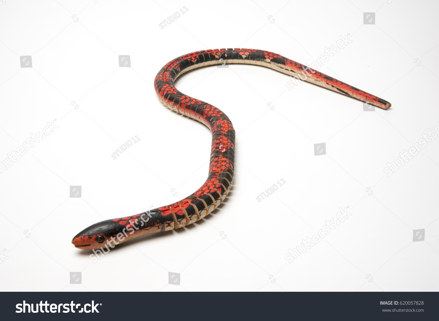 red snake toy