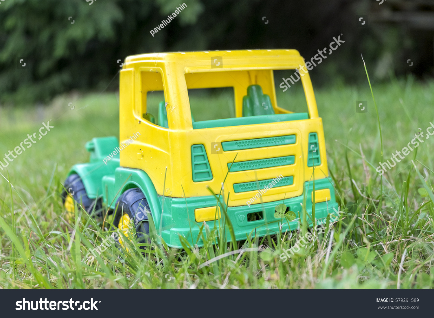 big yellow truck toy