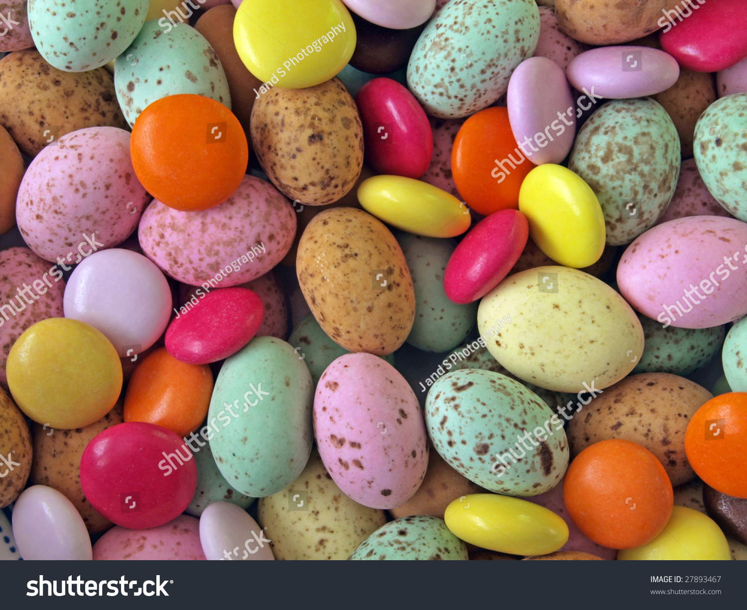 Traditional Easter Chocolate Sweets Coated Hard Stock Photo Edit Now 27893467