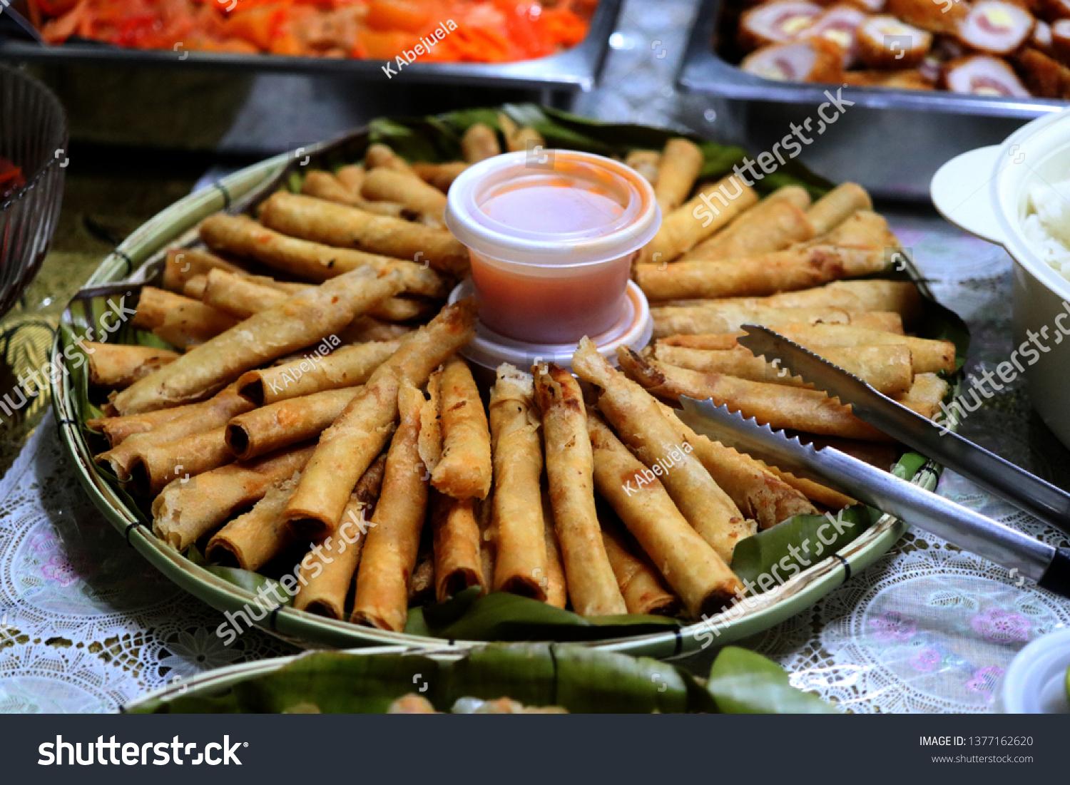 614 Filipino spring rolls Images, Stock Photos & Vectors | Shutterstock