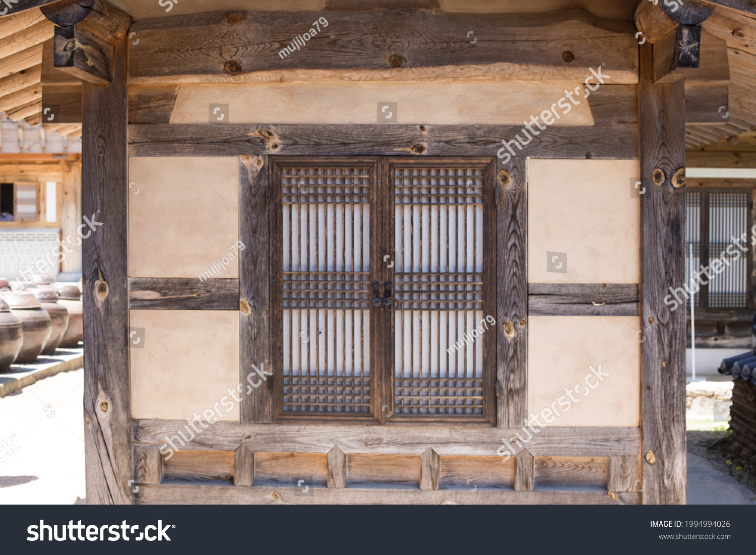 Traditional Korean Architecture Hanok Korean Style Stock Photo (Edit ...