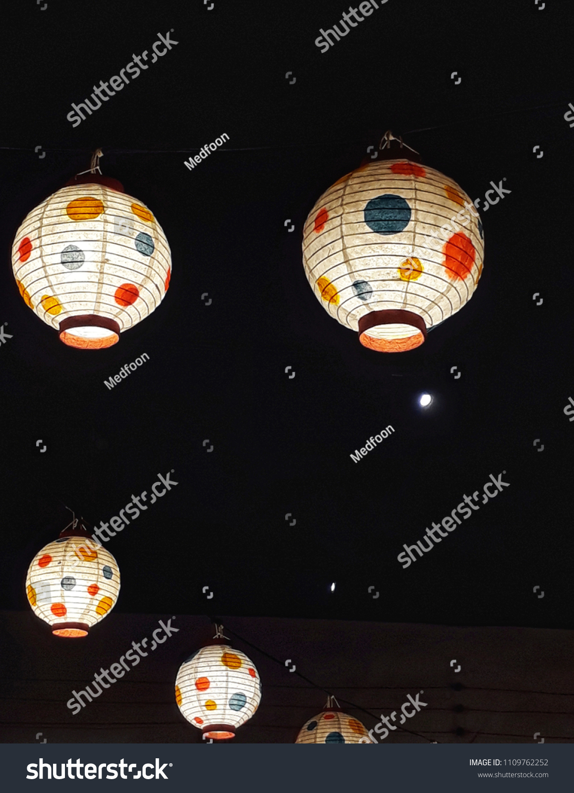 beautiful paper lanterns