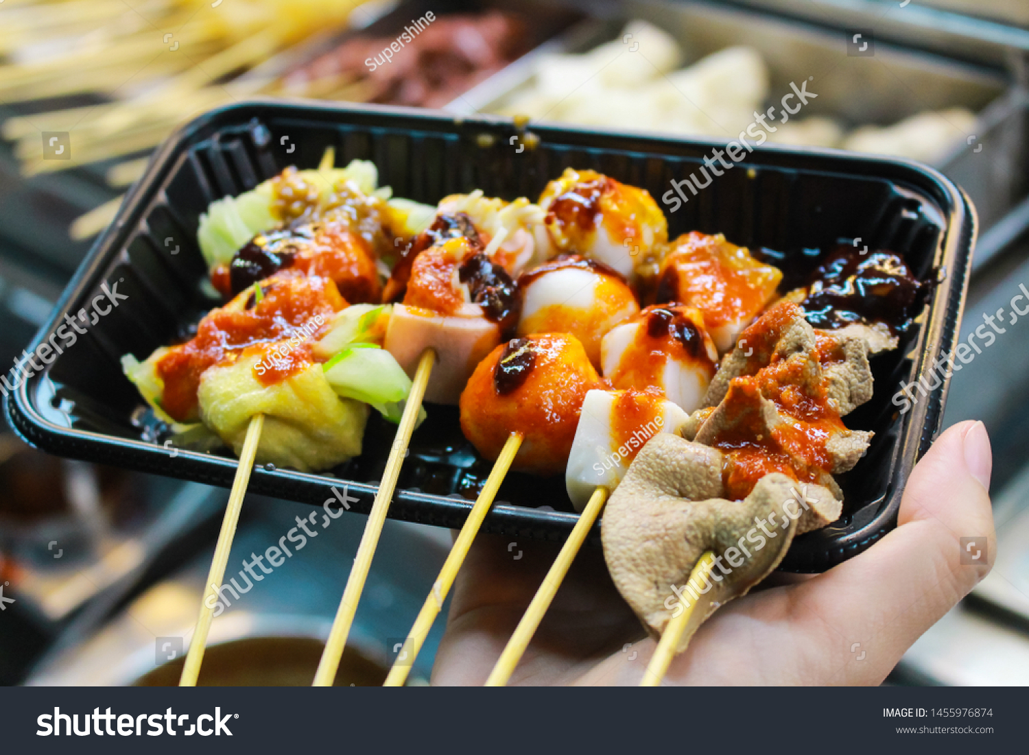 Traditional Loklok Street Food Malaysia Bbq Stock Photo (Edit Now 