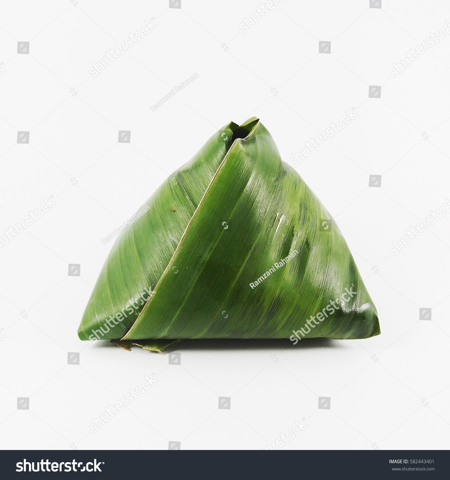 Traditional Malay Food Nasi Lemak Packed Stock Photo