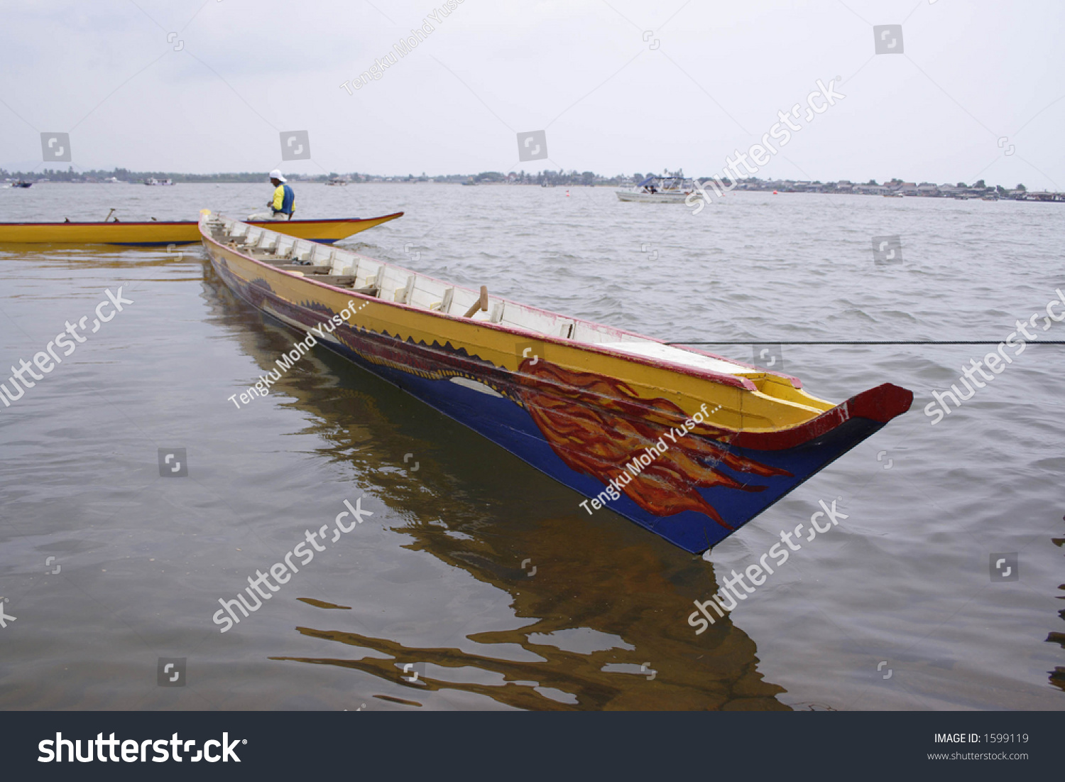 Traditional Malay Long Boat Terengganu Malaysia Stock Photo Edit Now 1599119