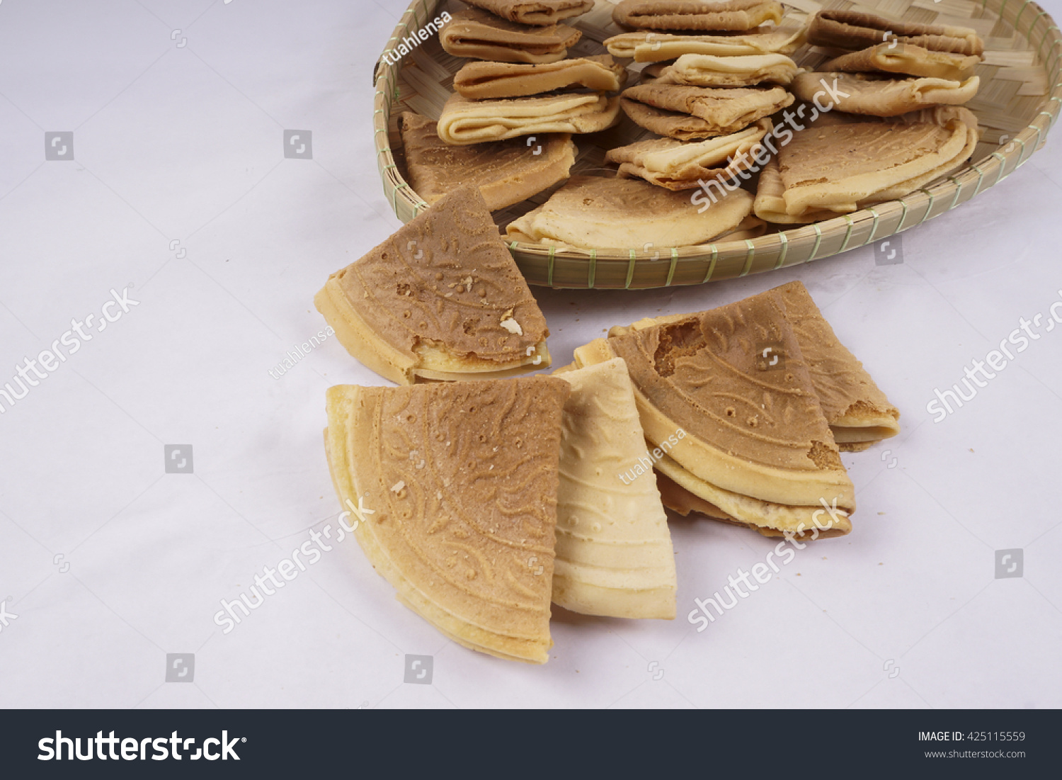 Traditional Malaysian Cookies Snack Called Kuih Stock Photo Edit Now