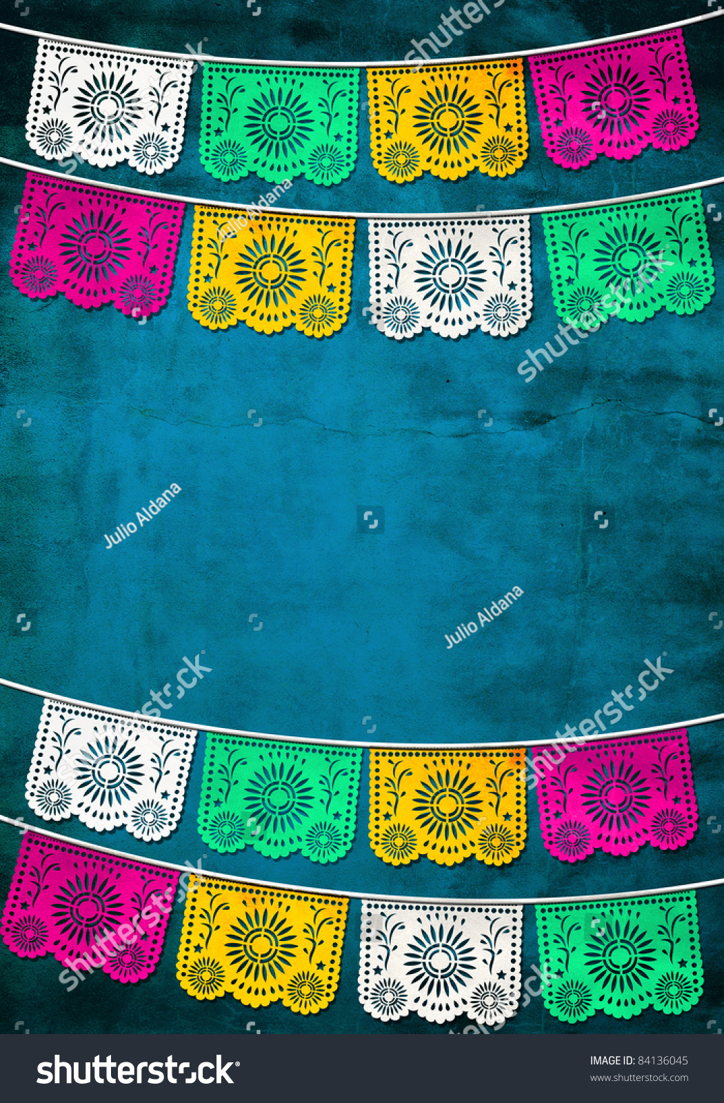 Traditional Mexican Paper Decoration Stock Photo 84136045 : Shutterstock