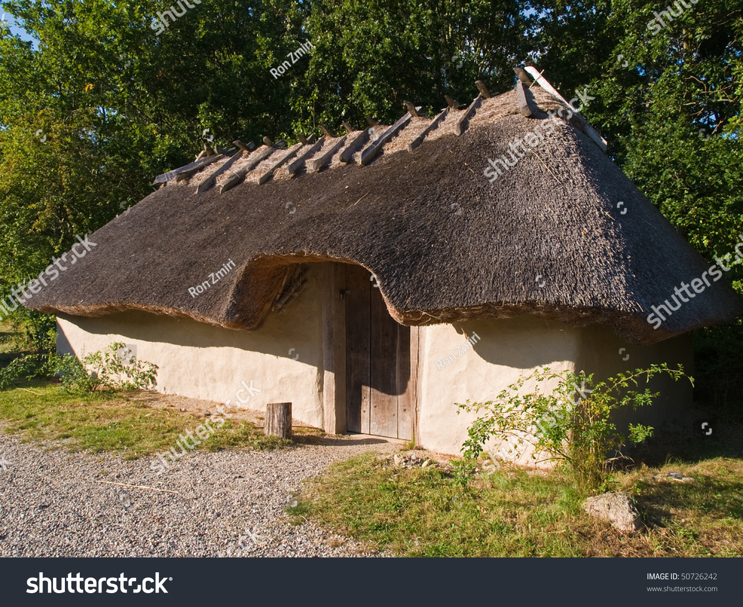 Traditional Old Viking Age House Hut Stock Photo 50726242 : Shutterstock