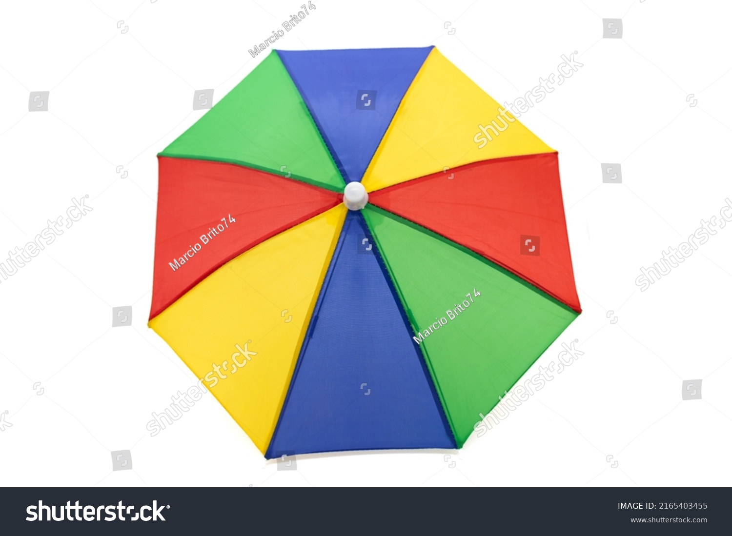 Traditional Parasol Frevo Carnival Party Sombrinha Stock Photo ...