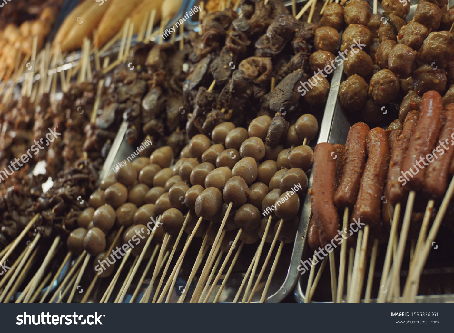 Traditional Southeast Asian Street Food Indonesia Stock Photo (Edit Now