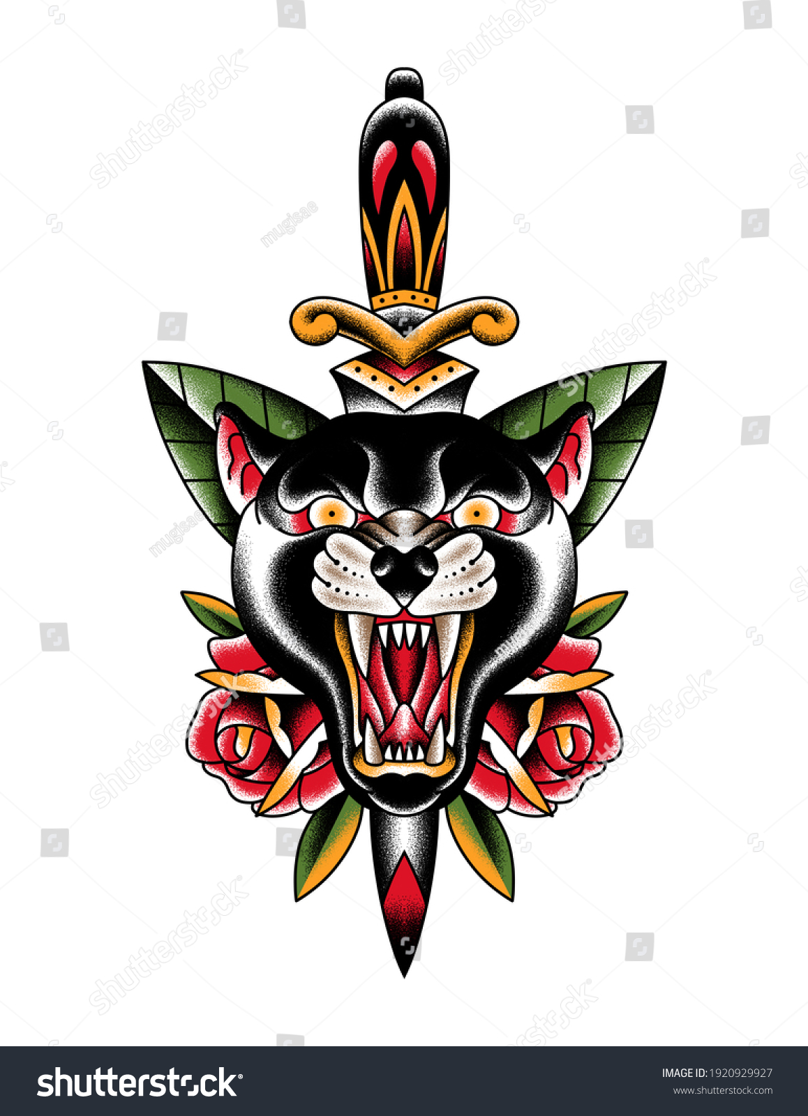 1,498 Rockabilly tattoo Images, Stock Photos & Vectors Shutterstock