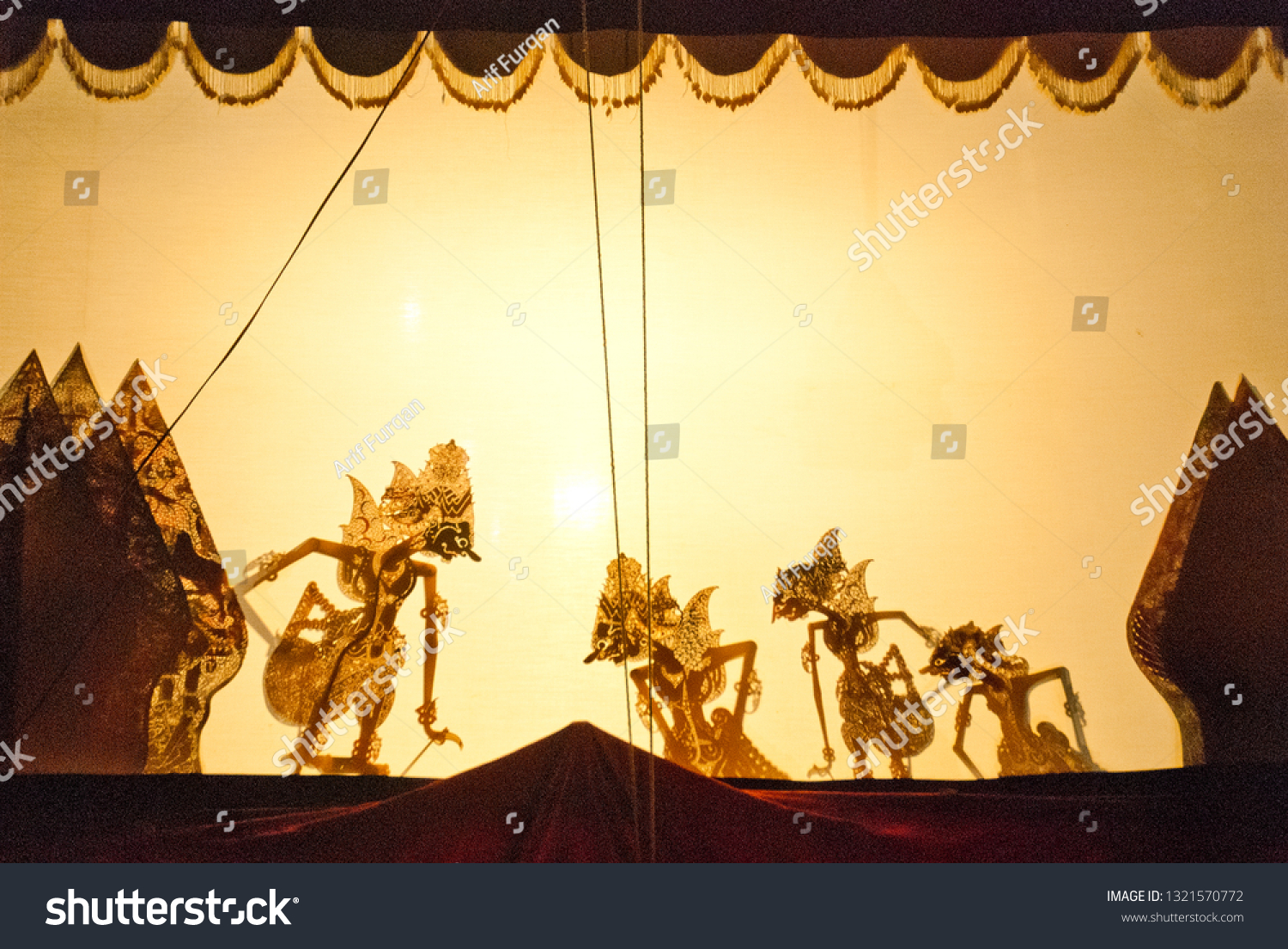 Traditional Wayang Indonesia Stock Photo 1321570772 | Shutterstock