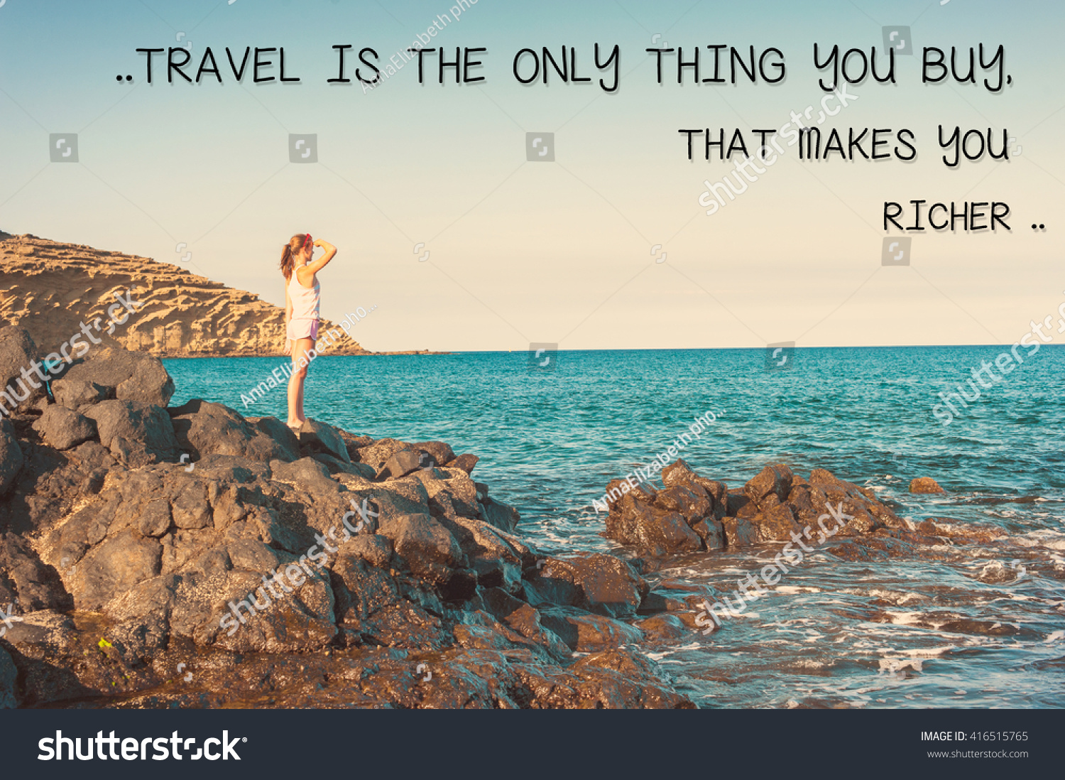 Travel Only Thing You Buy That Stock Photo 416515765 - Shutterstock