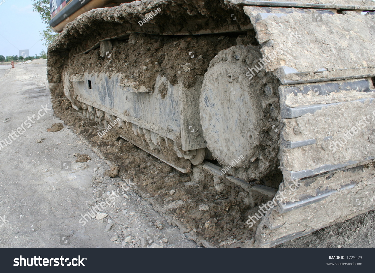 Tread Earth Mover Tractor Stock Photo 1725223 | Shutterstock