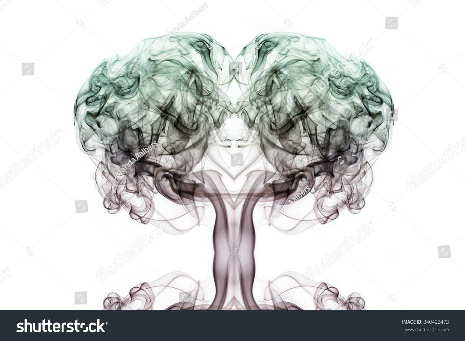 Tree Freedom Made Smoke Stock Illustration 340422473