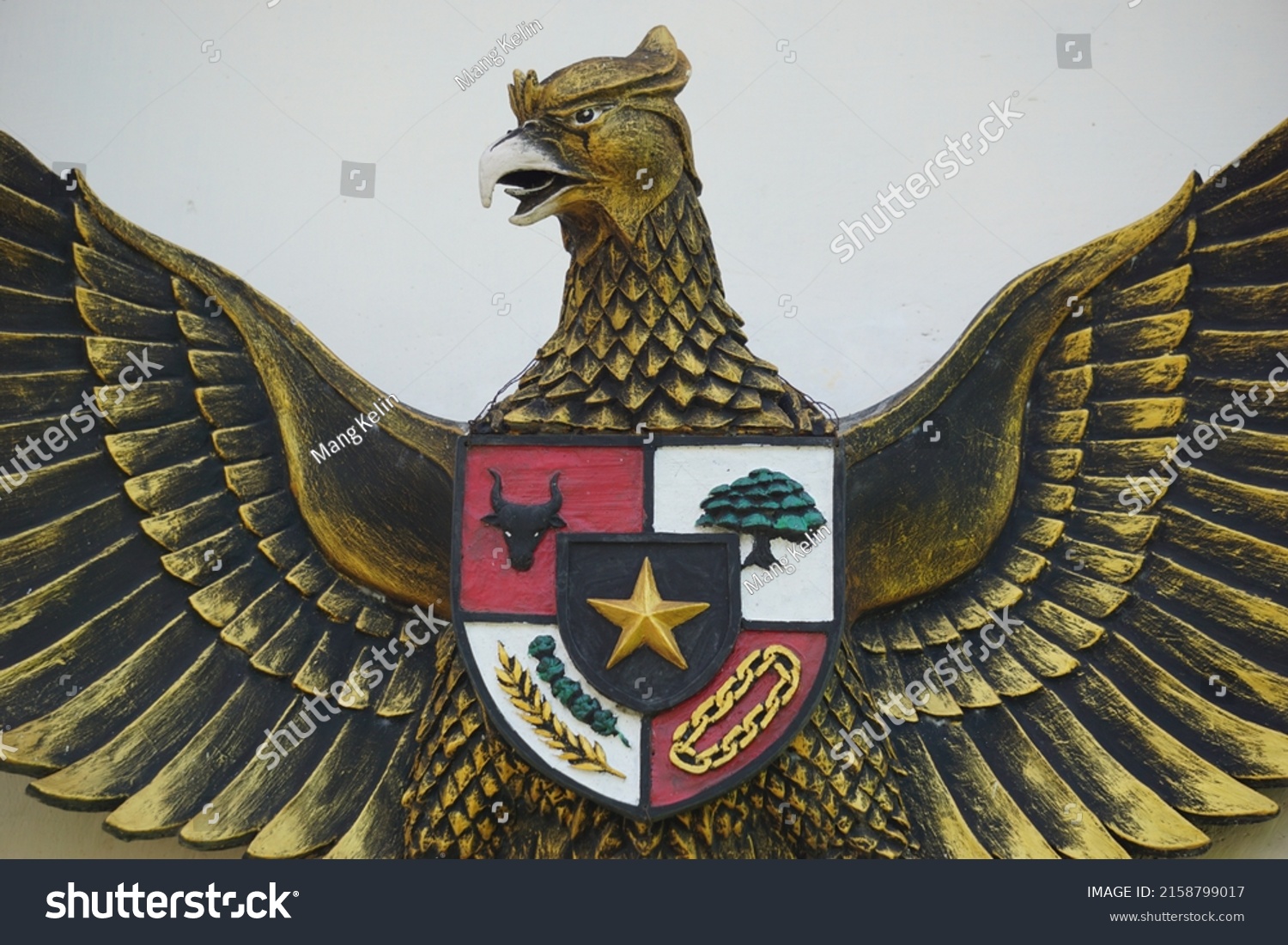 Burung Garuda Asli Di Indonesia / Gambar Rancangan Asli Lambang Negara ...