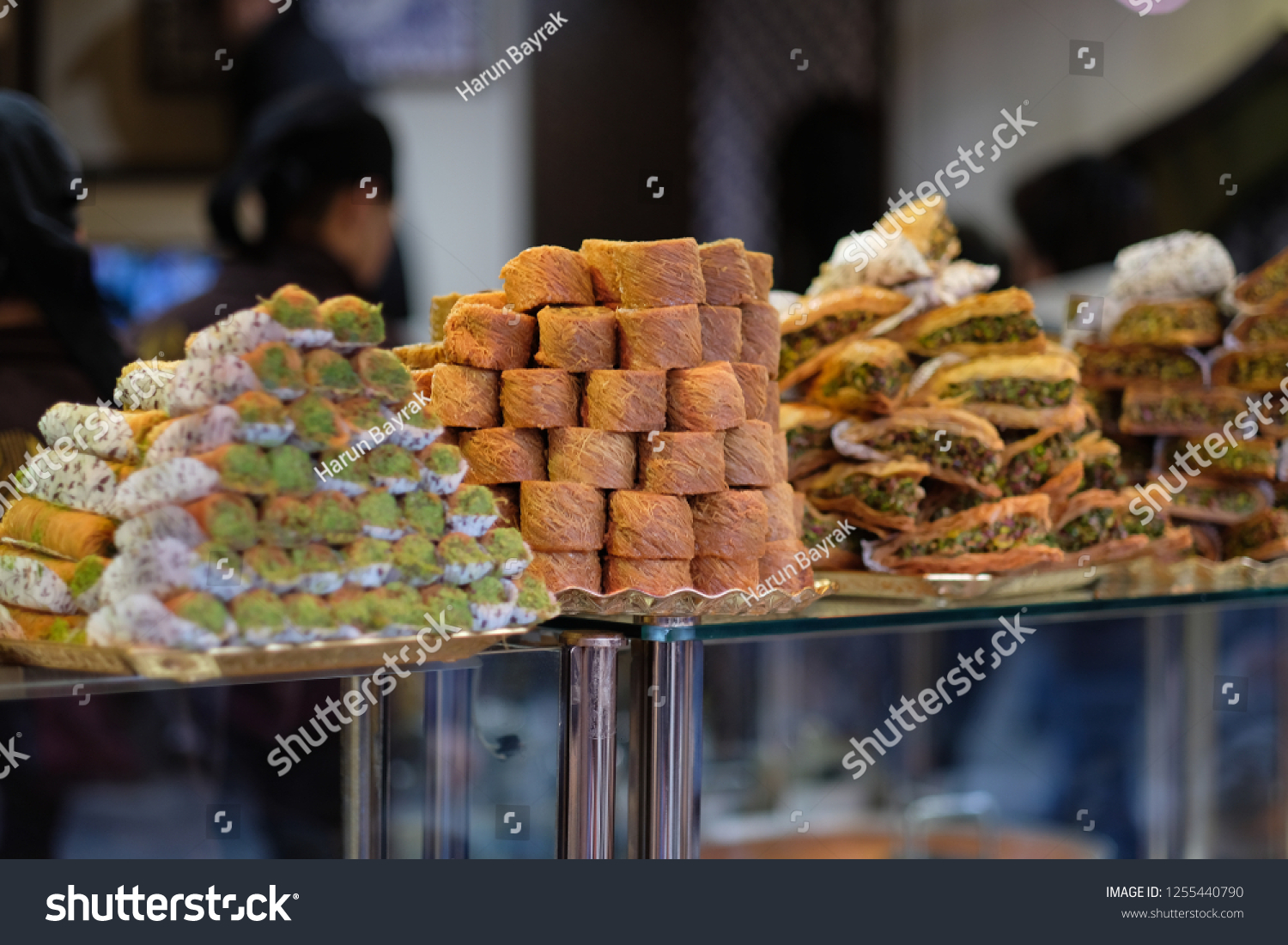 Turkish Traditional Dessert Antep Pistachio Halep Stock Photo Edit Now 1255440790