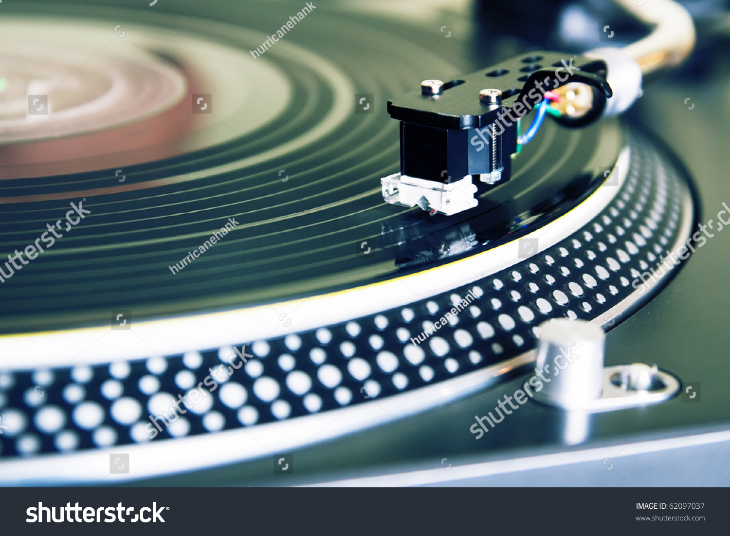 Turn Table Vinyl Record Player Playing Stock Photo Edit Now