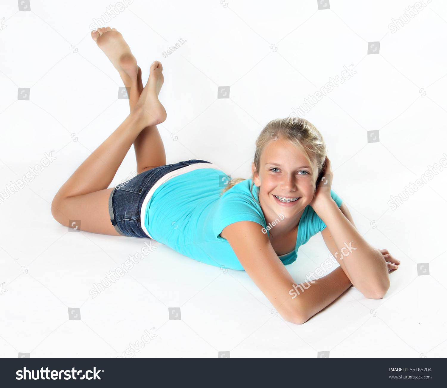 Tween Girl Stock Photo Edit Now