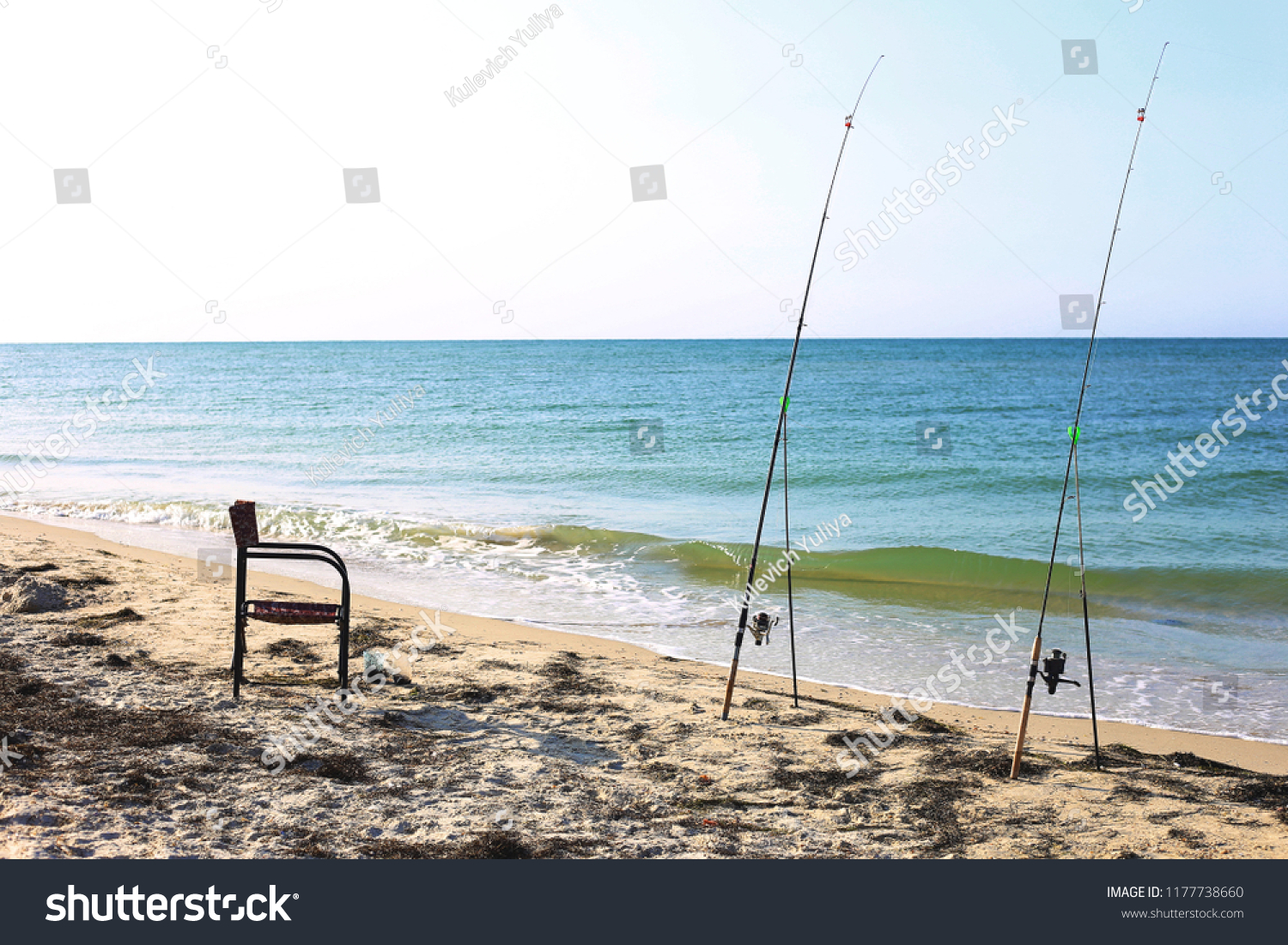 beach fishing rods