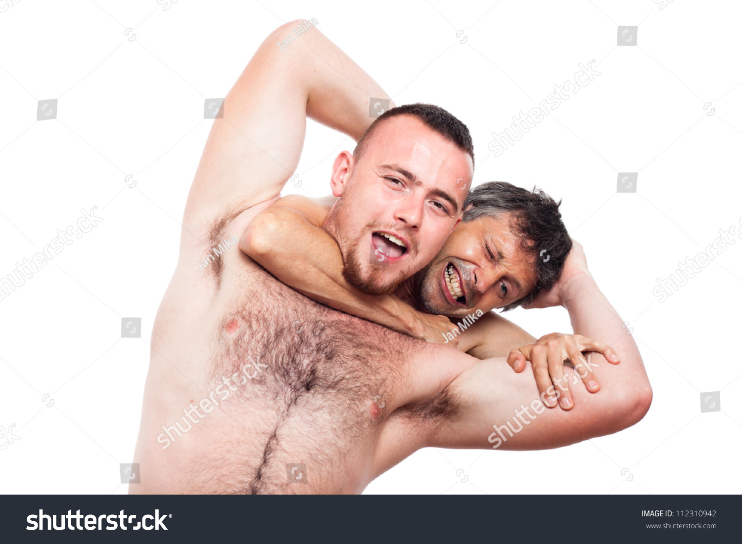 Two Nude Men 100