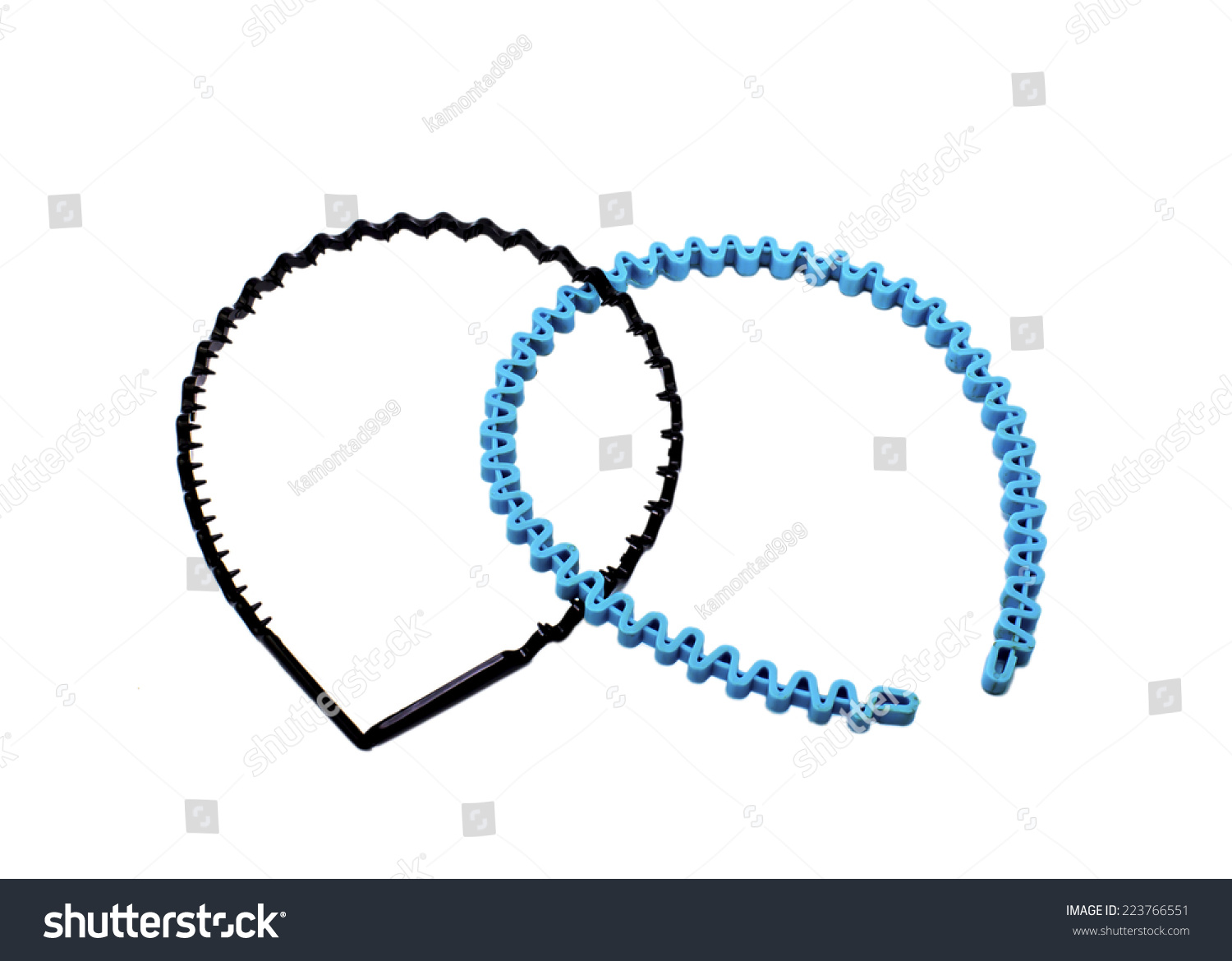 Two Headband On White Background Stock Photo 223766551 - Shutterstock