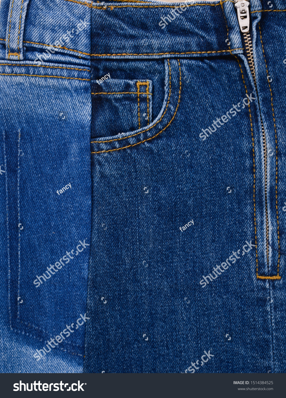 Two Light Blue Dark Blue Jeans Stock Photo Edit Now