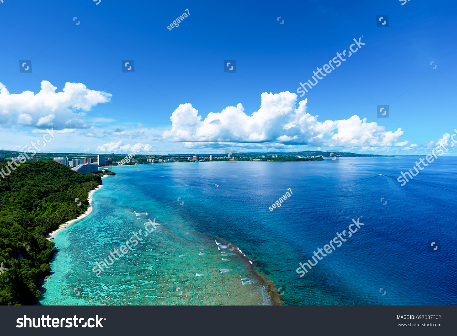 Two Lovers Point Guam Stock Photo Edit Now