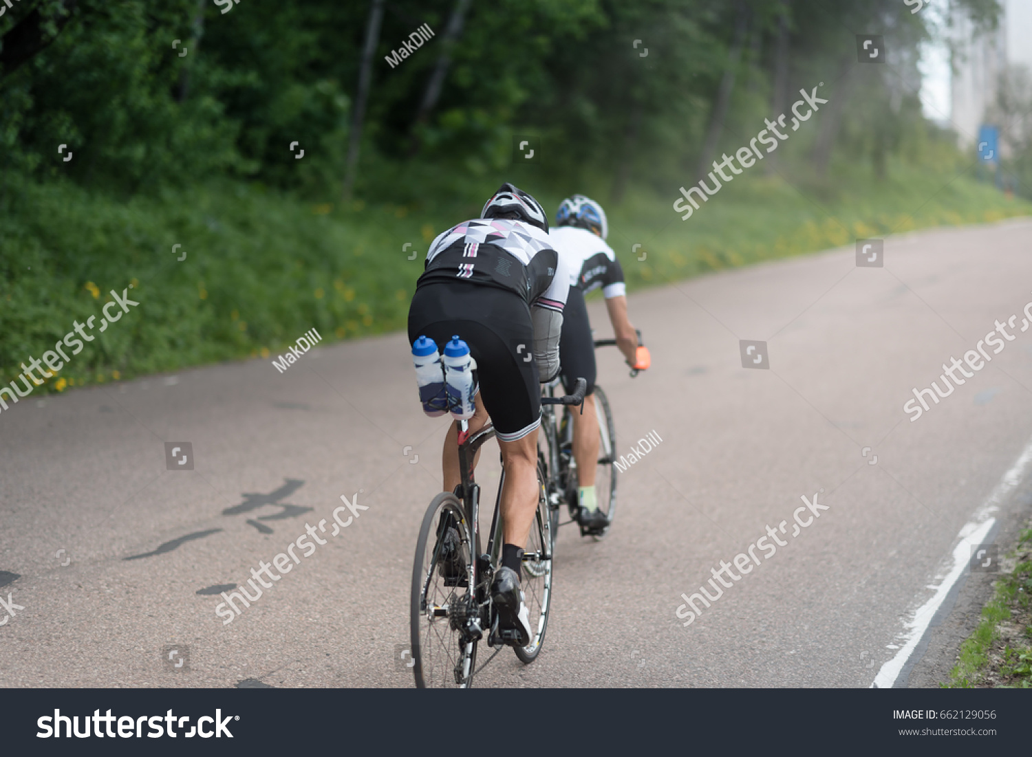 two men on a bike