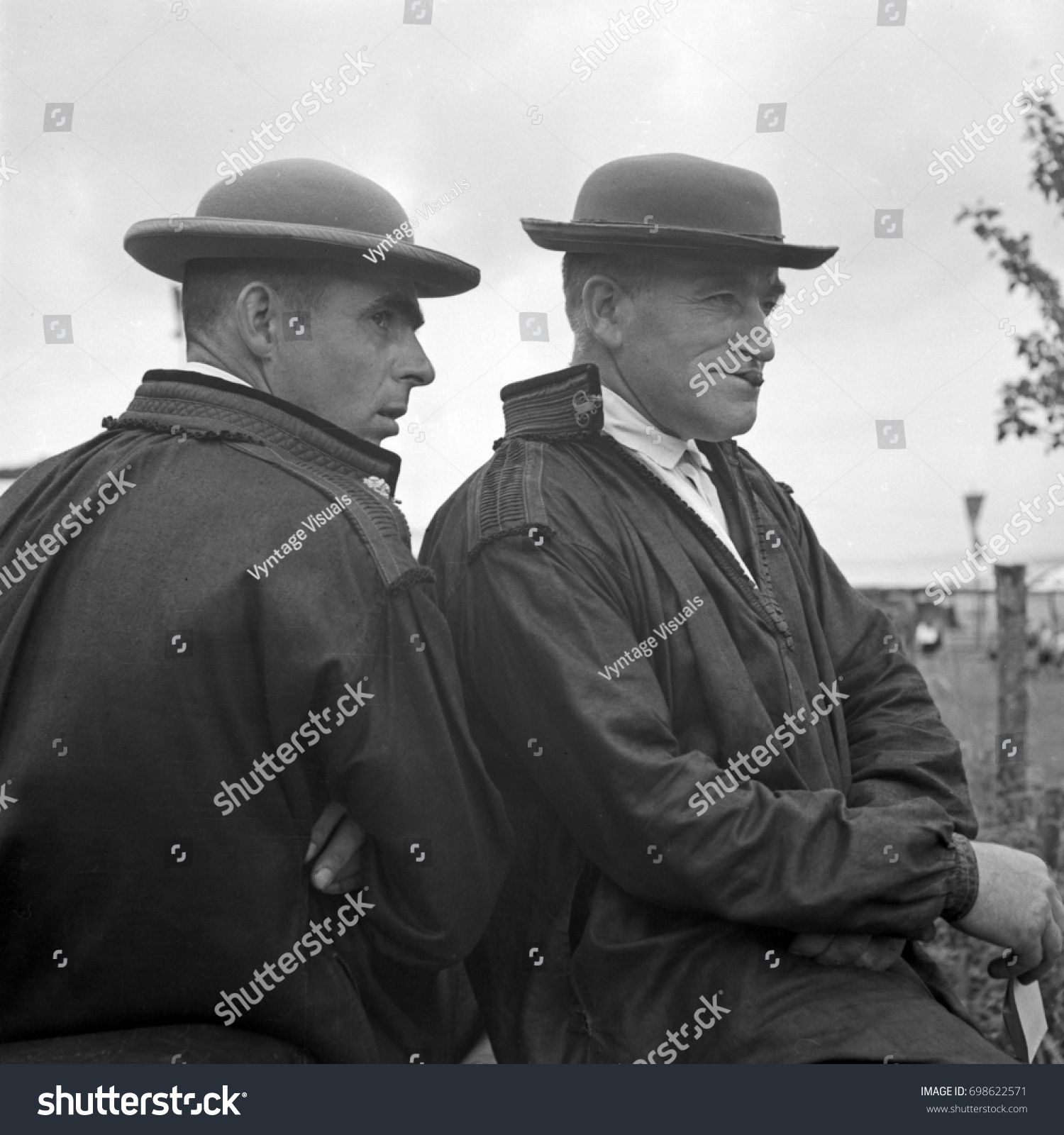 men in bowler hats