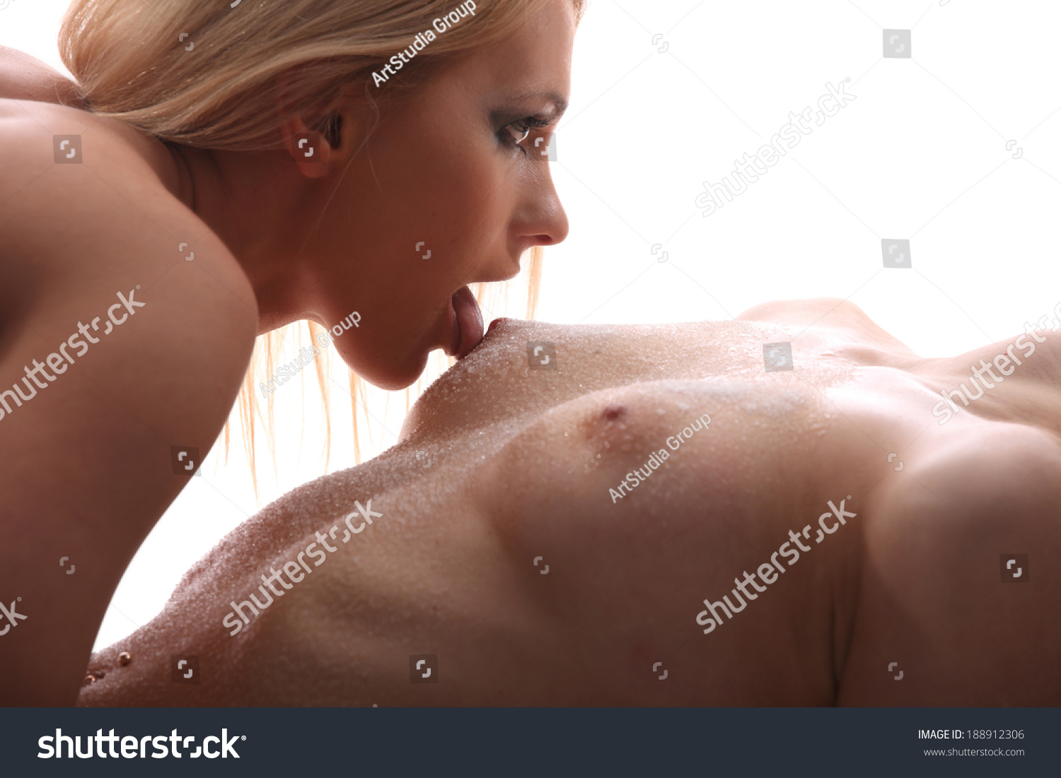 Naked Girls Posing Together