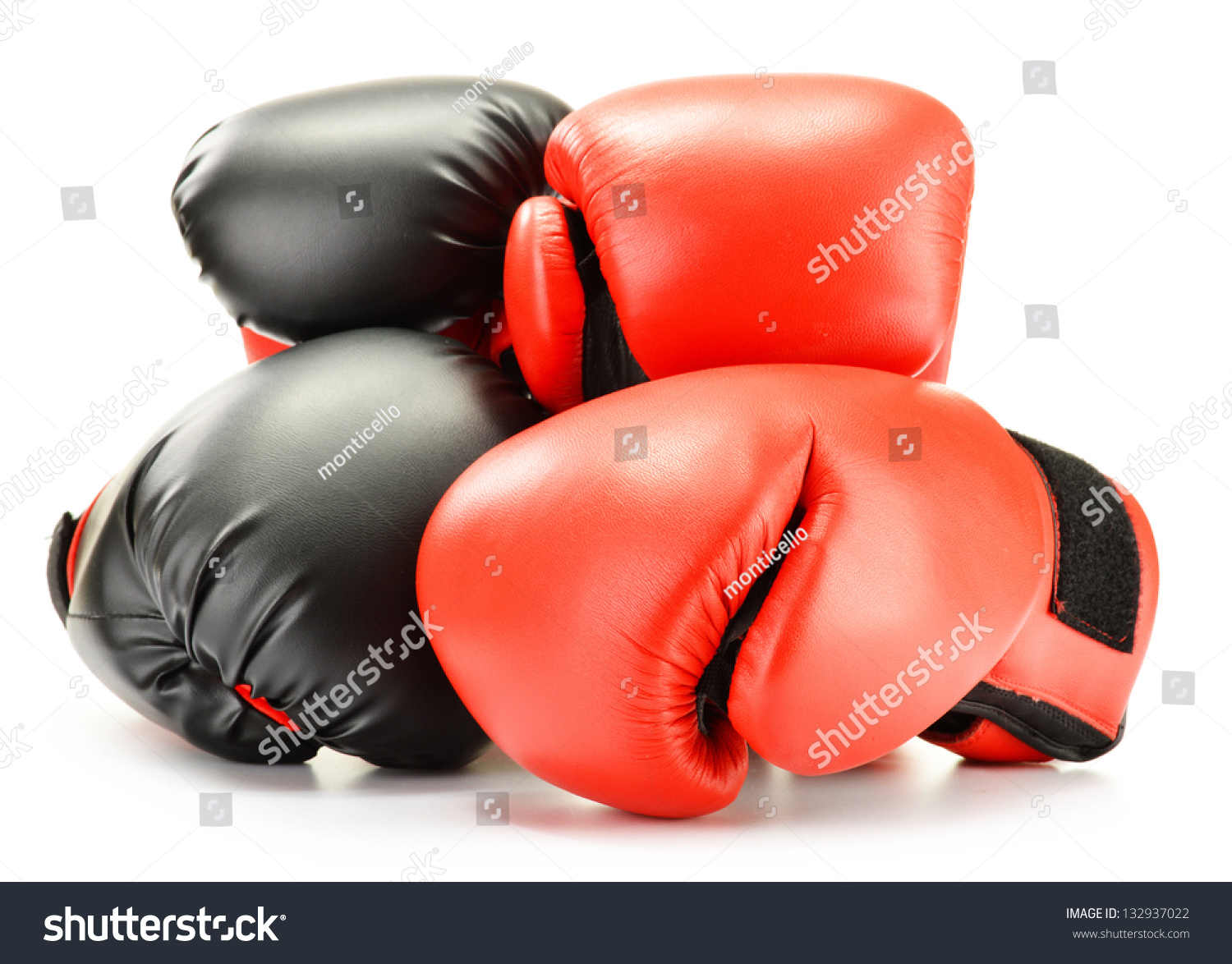 two pairs of boxing gloves