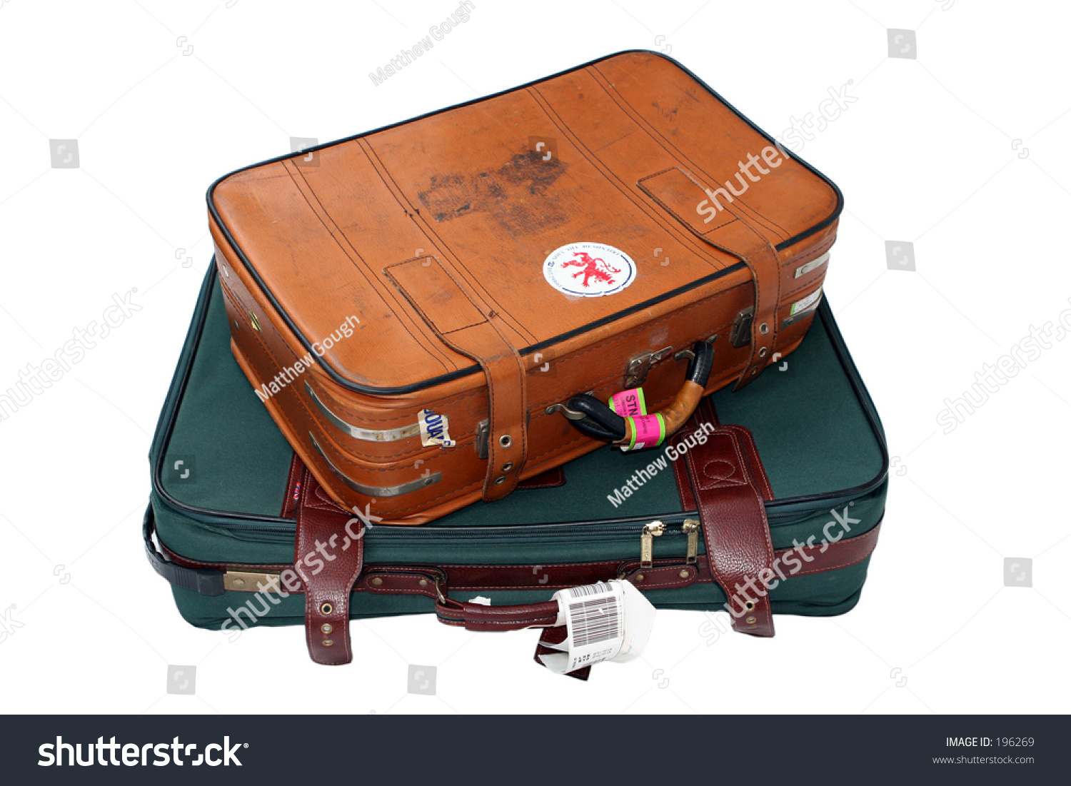 used suitcases