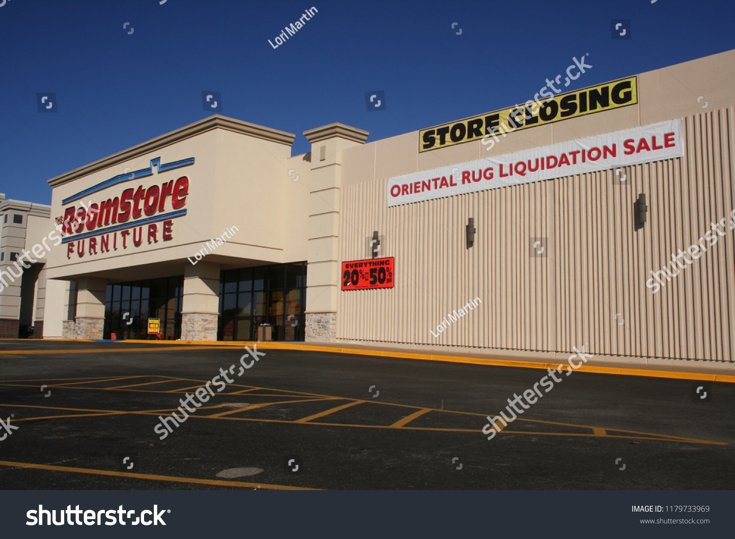 Tyler Tx January 20 2012 Roomstore Royalty Free Stock Image