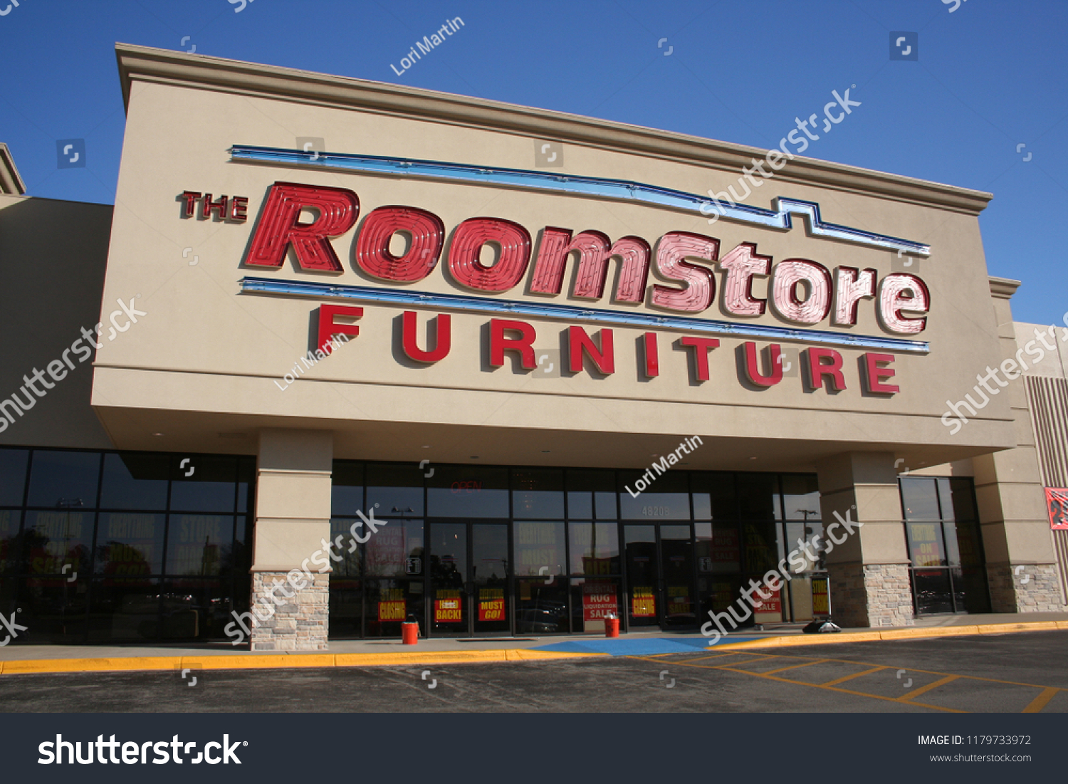 Tyler Tx January 20 2012 Roomstore Stock Photo Edit Now