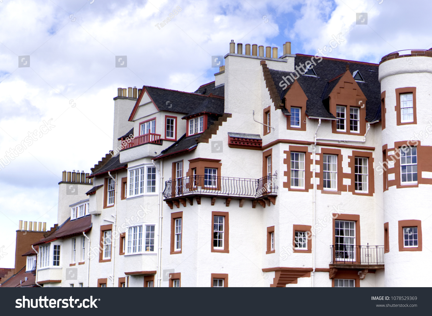 Typical 18th Century British Townhouses Edinburgh Scotland Uk Typical 18th Century British Townhouses Edinburgh Scotland Uk