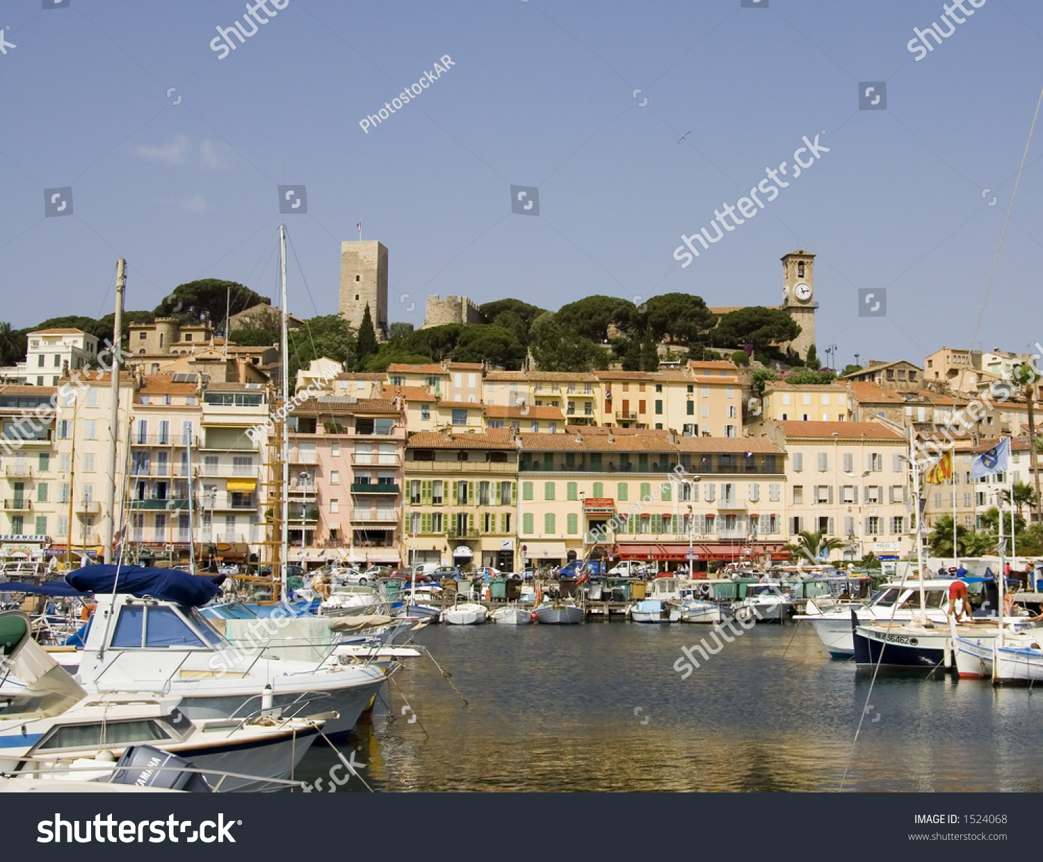 Typical View Of The City Of Cannes, French Riviera, Cote D'Azure: The ...
