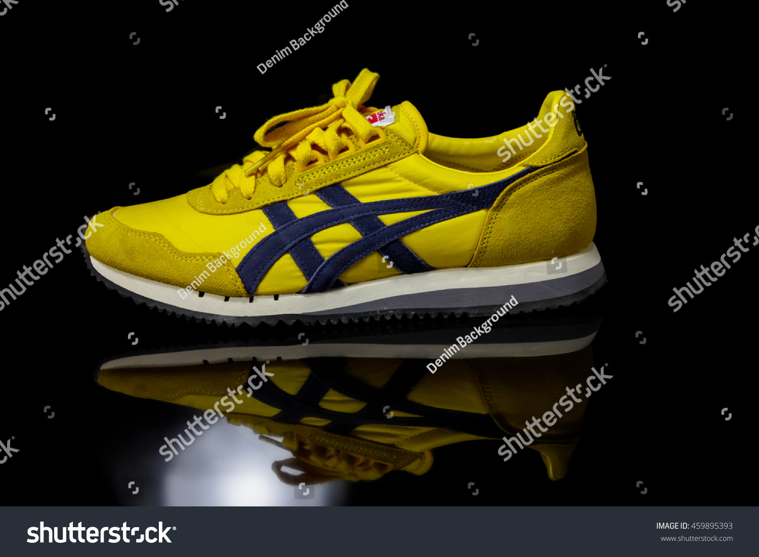 onitsuka tiger dualio yellow