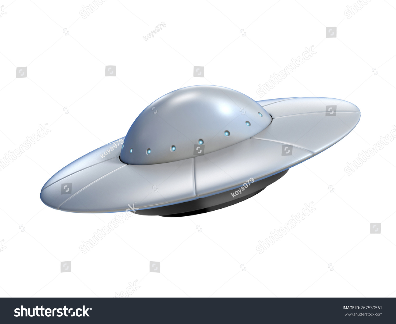 Ufo - Alien Spaceship Stock Photo 267530561 : Shutterstock