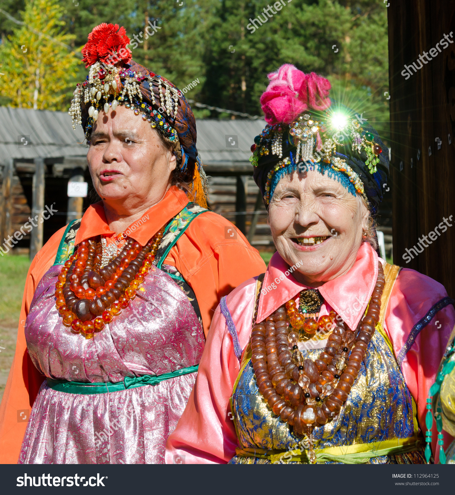 Ulan-Ude, Russia - September 13: Unidentified Woman In Traditional ...