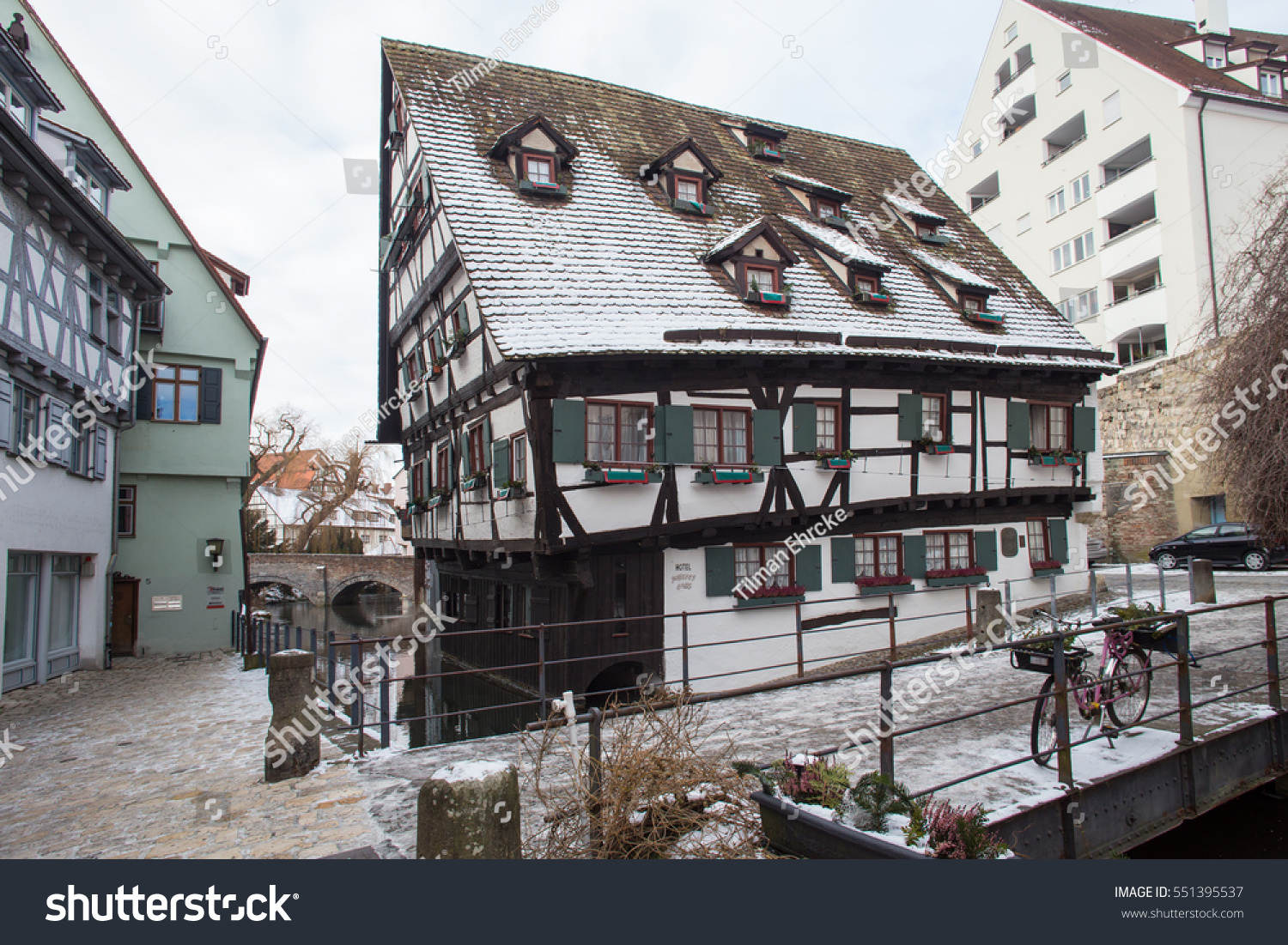 Ulm Germany 7 January One Best Stock Photo Edit Now 551395537