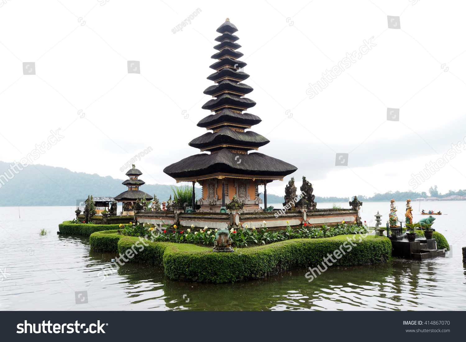 Ulun Danu Batur Temple Ubud Bali Stock Photo Edit Now 414867070