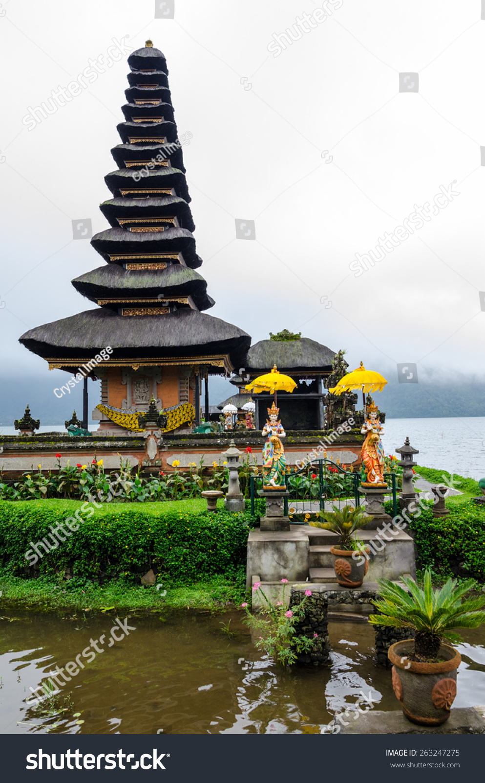 Ulun Danu Temple Bali Indonesia Famous Stock Photo Edit Now