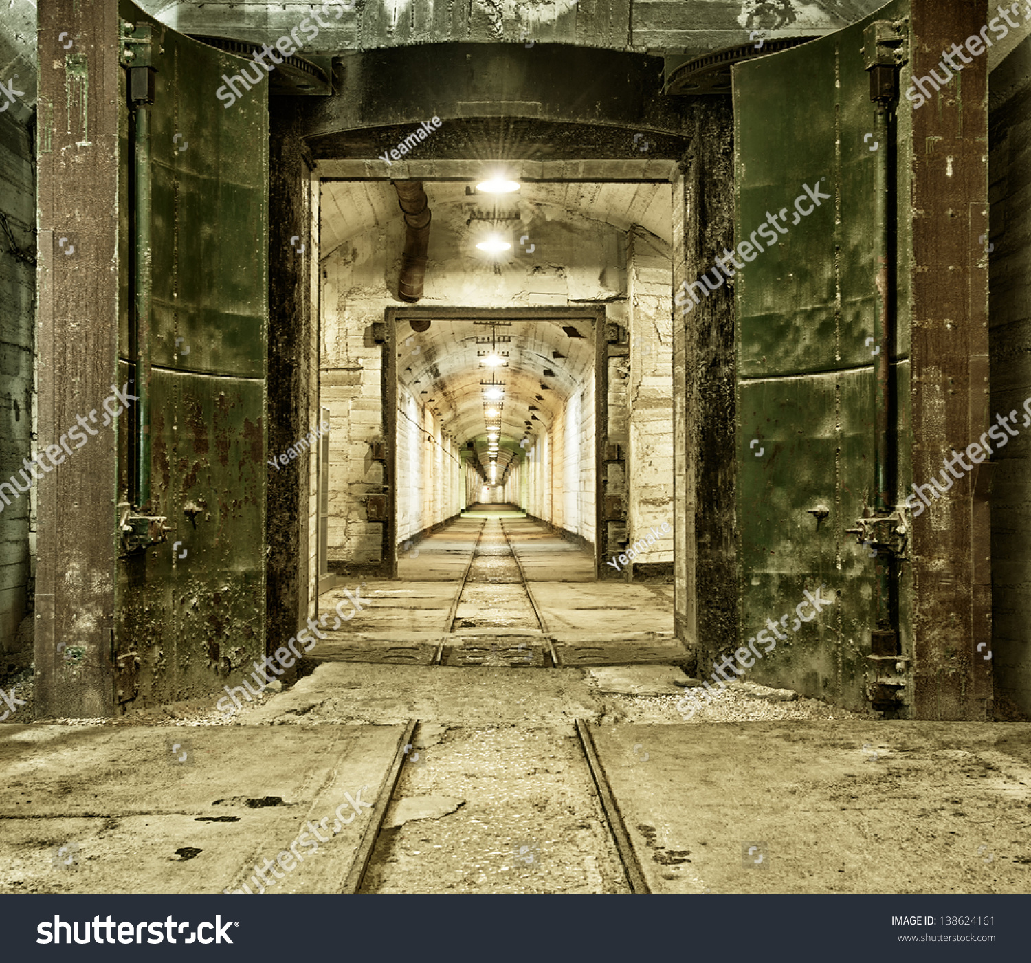 Underground Bunker From Cold War. Ukraine, Sevastopol Stock Photo ...