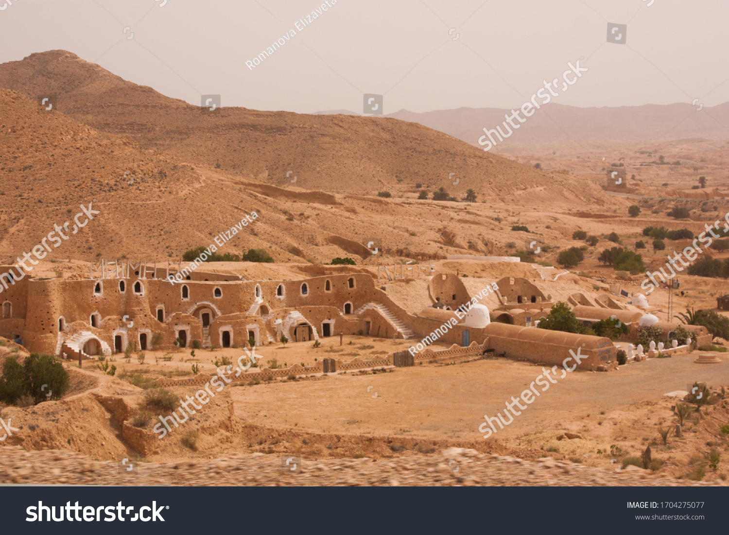Underground Troglodytes Caves Berbers Sahara Desert Stock Photo Edit