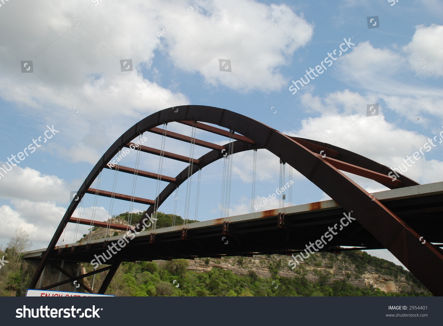 Unique Austins 360 Bridge Known Austin Stock Photo 2954401 | Shutterstock